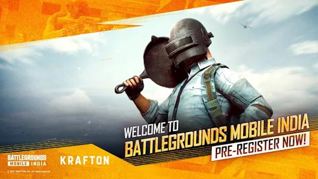 BATTLEGROUNDS MOBILE INDIA Pre-Registration