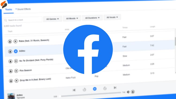 Facebook Sound Collection Library, Download Free Music for Videos
