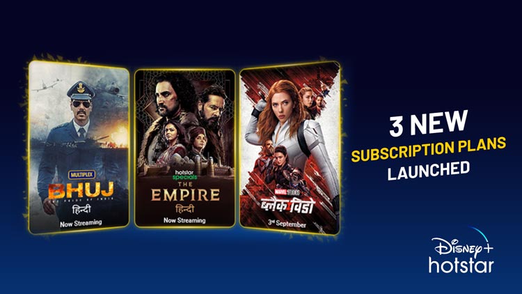 Disney+ Hotstar Launches 3 new Subscription Plans, price starts from Rs.499