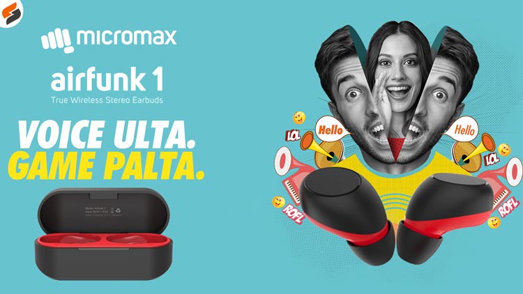 Micromax AirFunk 1 TWS Earbuds Launched in India: Check Specs, Pricing