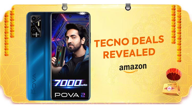 Tecno Deals revealed by Amazon, Get up to Rs.1000 Off on Tecno Phones