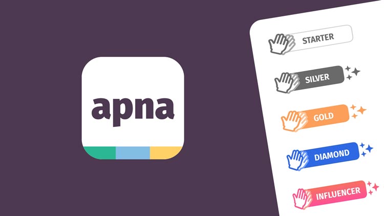 How to Get More Claps on Apna App &  Earn Silver, Gold, Diamond, or Influencer Medal?