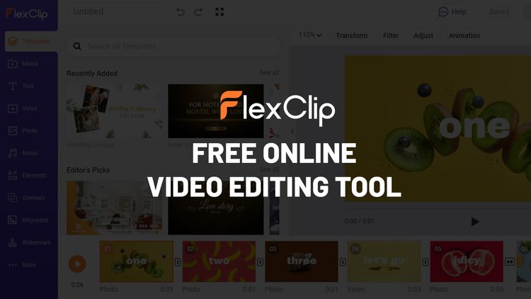FlexClip – A Online Video Editing Tool, Features & Review