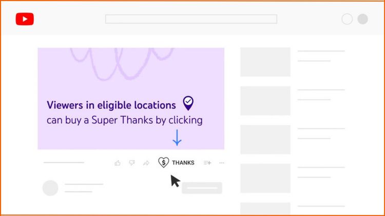How to Turn on Super Thanks button on YouTube video?