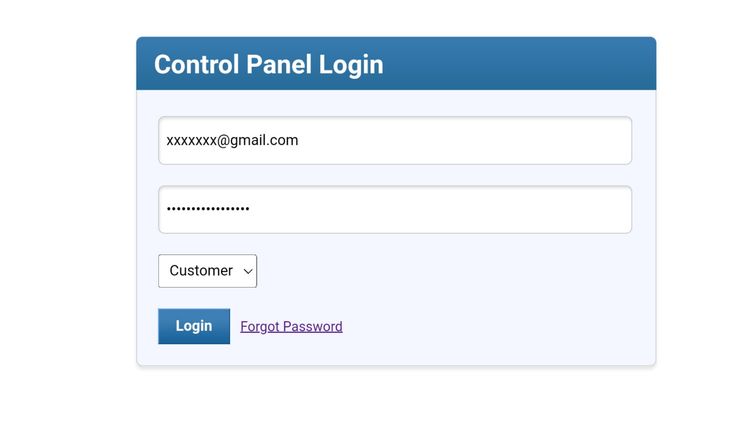 Reset cpanel password