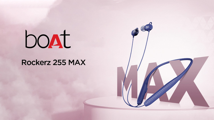 boAt Rockerz 255 Max with 60H Playtime, EQ Modes, Magnetic Earbuds & More