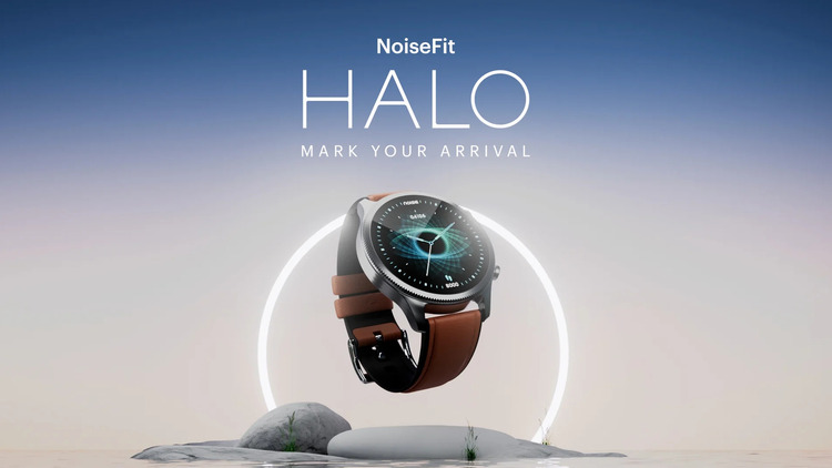 NoiseFit Halo Smartwatch with 1.43″ AMOLED Display, BT Calling, SpO2