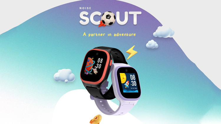 Noise Scout Smartwatch with Video & Audio Calling Feature, in-built GPS, Games