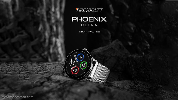 FireBoltt Phoenix Ultra Smartwatch with 1.39″ HD Display, BT Calling, in-built Games