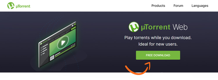 uTorrent web