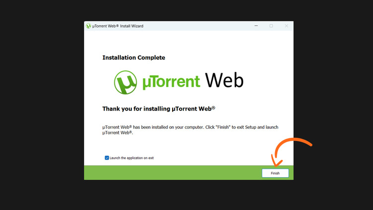 uTorrent web