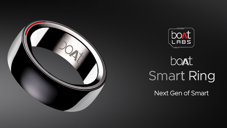 boAt Smartring Gen-1 Launched with Premium Ceramic & Metal Build, HR, SpO2 Sensor