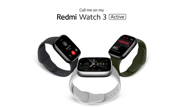 Redmi Watch 3 Active Smartwatch with 1.83″ Display, BT Calling, SpO2