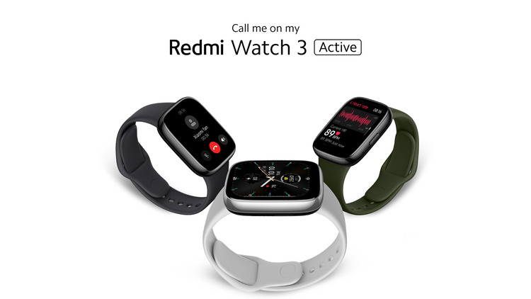 Redmi Watch 3 Active Smartwatch with 1.83″ Display, BT Calling, SpO2