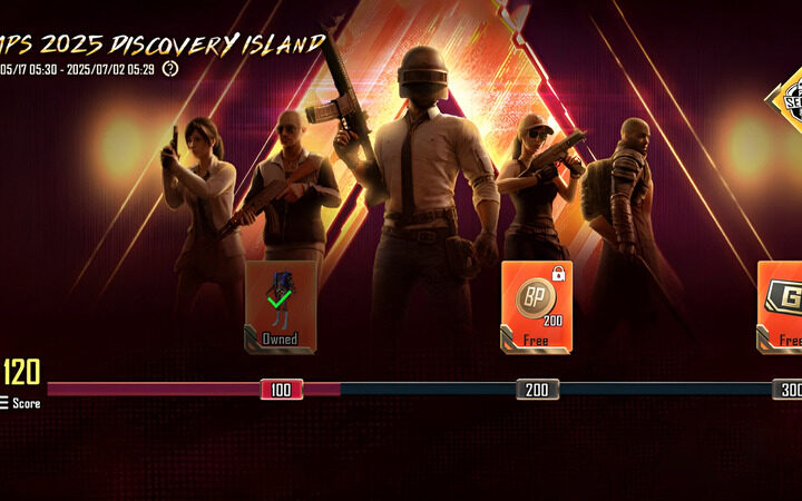 BGMI BMPS 2025 Discovery Island Event Details