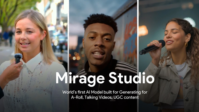 Mirage Studio By Captions: The New Face Of AI Video Creation