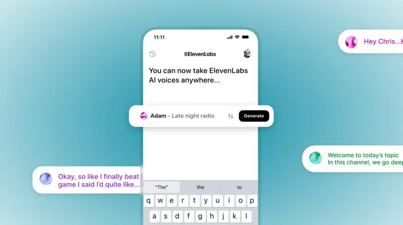 ElevenLabs Mobile App Now Available for iOS and Android