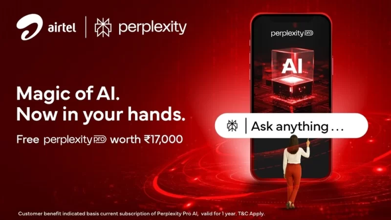 Airtel Gives Free 1‑Year Perplexity Pro to All Users – Here’s How to Claim