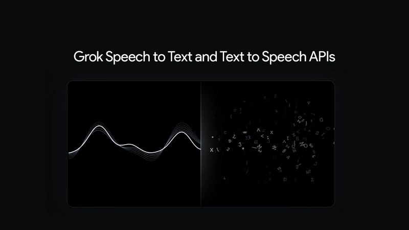 xAI Launches New Grok Speech APIs That Make Voice Tech Easier